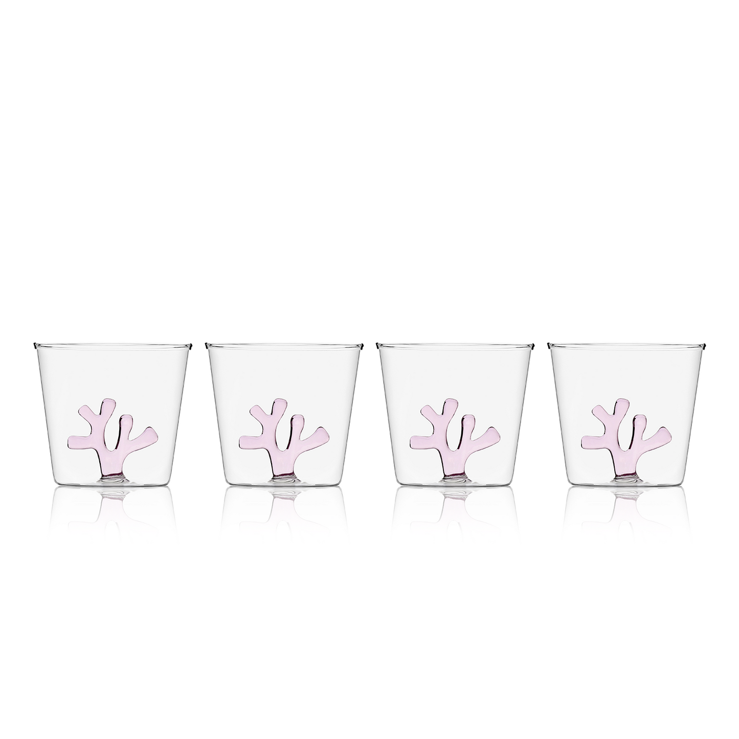 Sprezz Colored Tumbler Glasses – Set of Mix & Match Pastel Drinkware