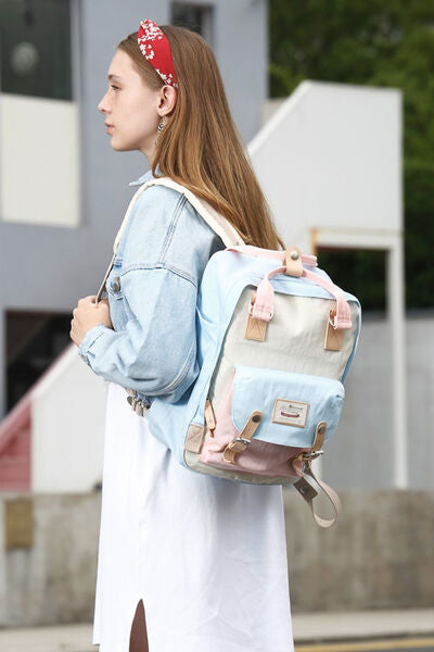 Pink/Blue/Ivory