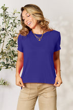 Renee Basic Round Neck T-Shirt – Soft Everyday Tee