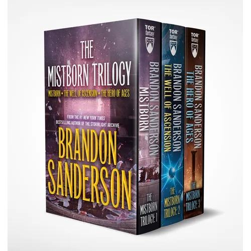 Mistborn Boxed Set I (Mistborn Trilogy Books 1–3 Boxed Set) | Brandon Sanderson