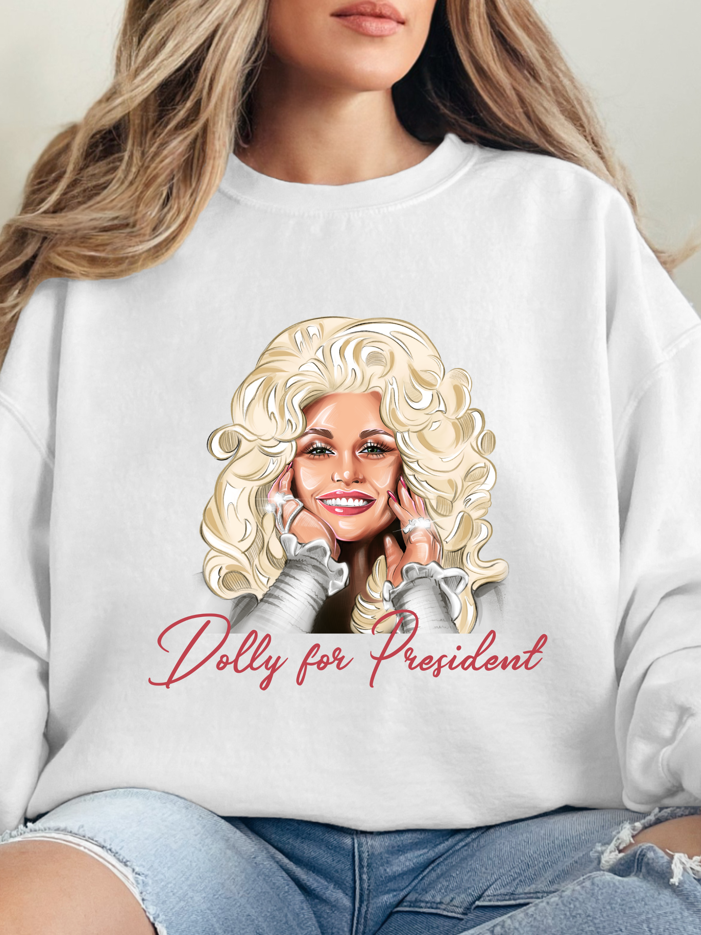 Dolly For President Graphic Tee – Country Graphic Shirt