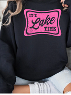 Lake Time Graphic Tee printed on premium Comfort Colors 100% cotton featuring an exclusive Willow Boutique design, perfect for lake weekends, boating, camping, and relaxed summer style. Crewneck in Black