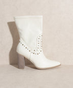 Cityscape Studded Western Boots – Edgy Statement Boots