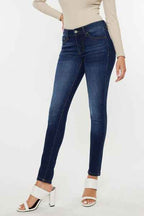Kancan Mid Rise Gradient Skinny Jeans (Available in Plus Size)