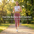 Buttery Soft Capri Leggings – High Rise Activewear with 4-Way Stretch