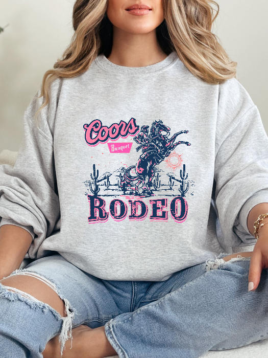 Rodeo Graphic Tee Hoodie Crewneck (3 styles to choose from)– Western Country Graphic Apparel
