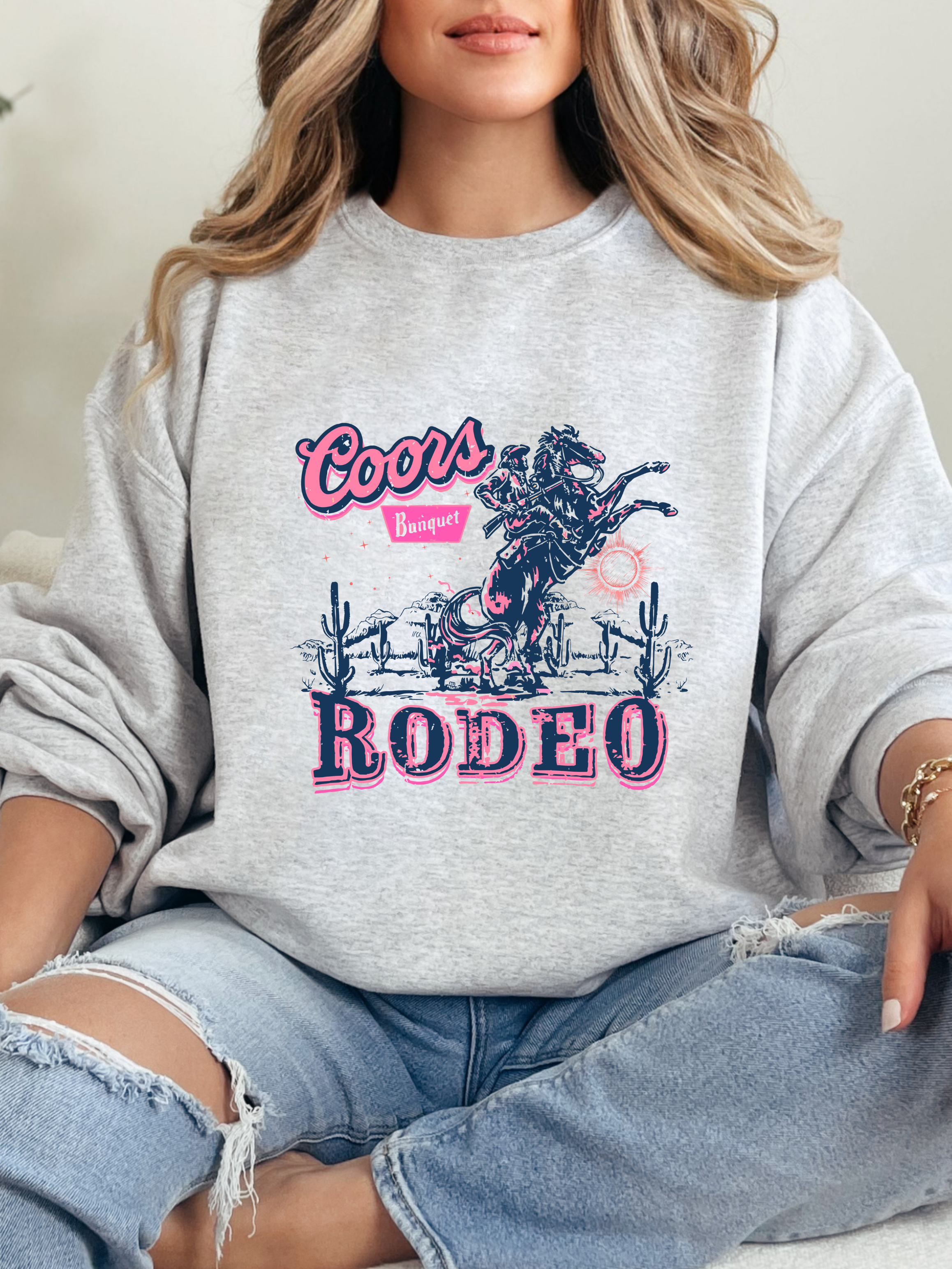 Rodeo Graphic Tee Hoodie Crewneck (3 styles to choose from)– Western Country Graphic Apparel
