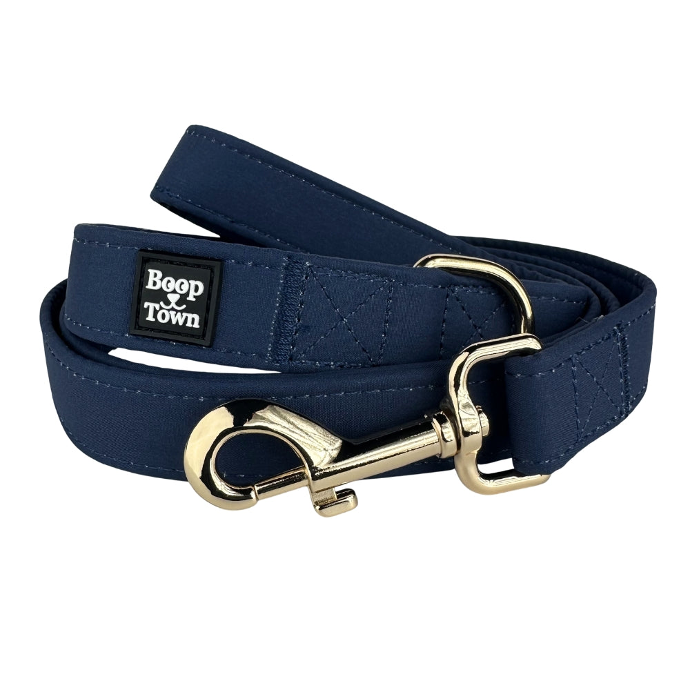 Boop Town Dog Leash – 5ft Soft Cotton Leash with Durable Metal Hardware