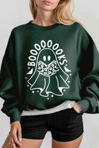 Ghost Book Lover Sweatshirt – Cute Halloween Fleece Pullover