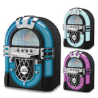 Mini Bluetooth Jukebox – LED Retro Speaker with Bluetooth