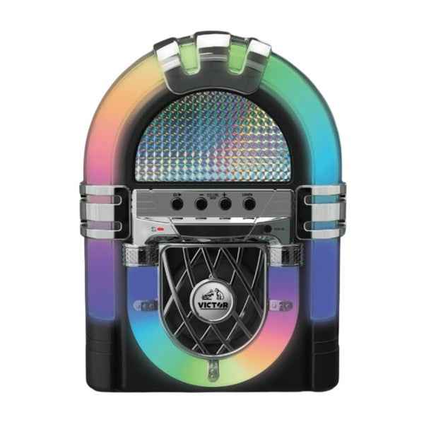 Mini Bluetooth Jukebox – LED Retro Speaker with Bluetooth