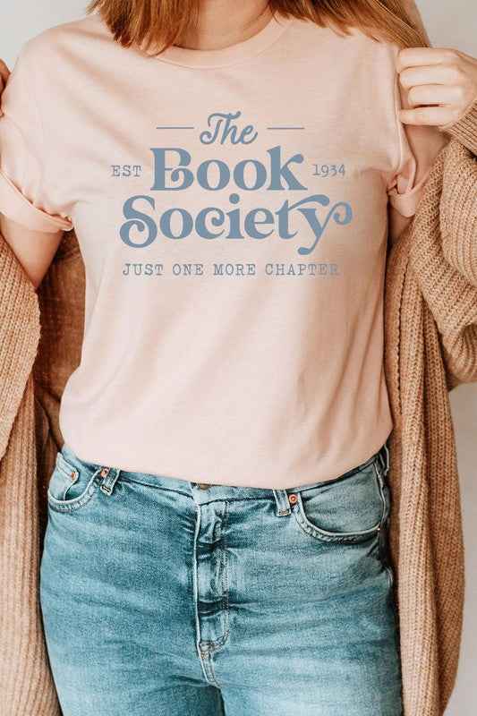The Book Society Basic Graphic Tee