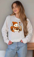 Ghost Books Long Sleeve Graphic Tee