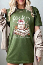 Dear Santa Books Graphic Tee