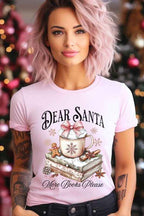 Dear Santa Books Graphic Tee