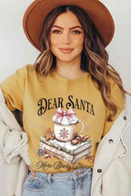 Dear Santa Books Graphic Tee