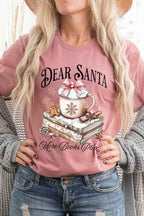 Dear Santa Books Graphic Tee