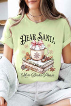 Dear Santa Books Graphic Tee