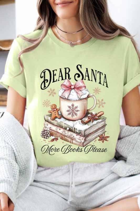 Dear Santa Books Graphic Tee