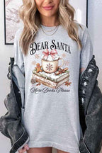 Dear Santa Books Graphic Tee
