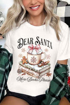 Dear Santa Books Graphic Tee