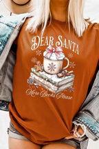Dear Santa Books Graphic Tee