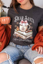 Dear Santa Books Graphic Tee