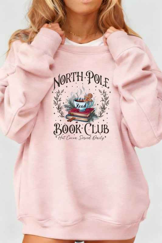 North Pole Book Club Graphic Sweatshirt