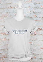 Books and Coffee Graphic Tee