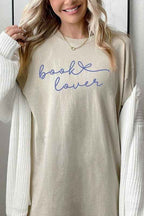 Book Lover Script Tee – Minimalist Graphic Cotton T-Shirt