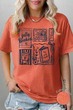 Fully Booked Graphic Tee – Book Lover Collage TShirt
