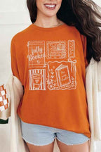 Fully Booked Graphic Tee – Book Lover Collage TShirt