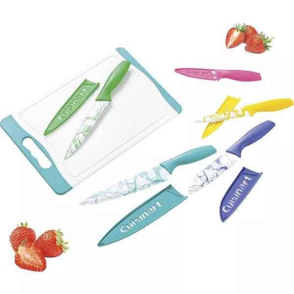 Cuisinart 11 Piece Knife Set – Cutting Board & Marble Knives