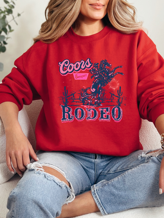 Rodeo Graphic Tee Hoodie Crewneck (3 styles to choose from)– Western Country Graphic Apparel