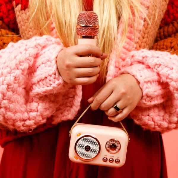 Mini Karaoke Machine – Portable Bluetooth Karaoke Speaker
