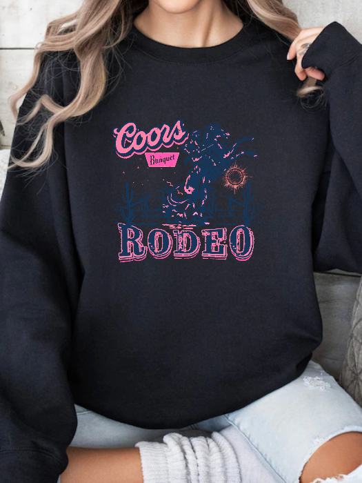 Rodeo Graphic Tee Hoodie Crewneck (3 styles to choose from)– Western Country Graphic Apparel