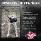 USA-K9 Magnum Skull by SodaPup black rubber dog chew toy and treat dispenser made in the USA for extreme chewers and dogs approximately 30 to 65 pounds.