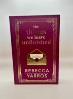 The Things We Leave Unfinished Hardcover – Standalone Romance Novel