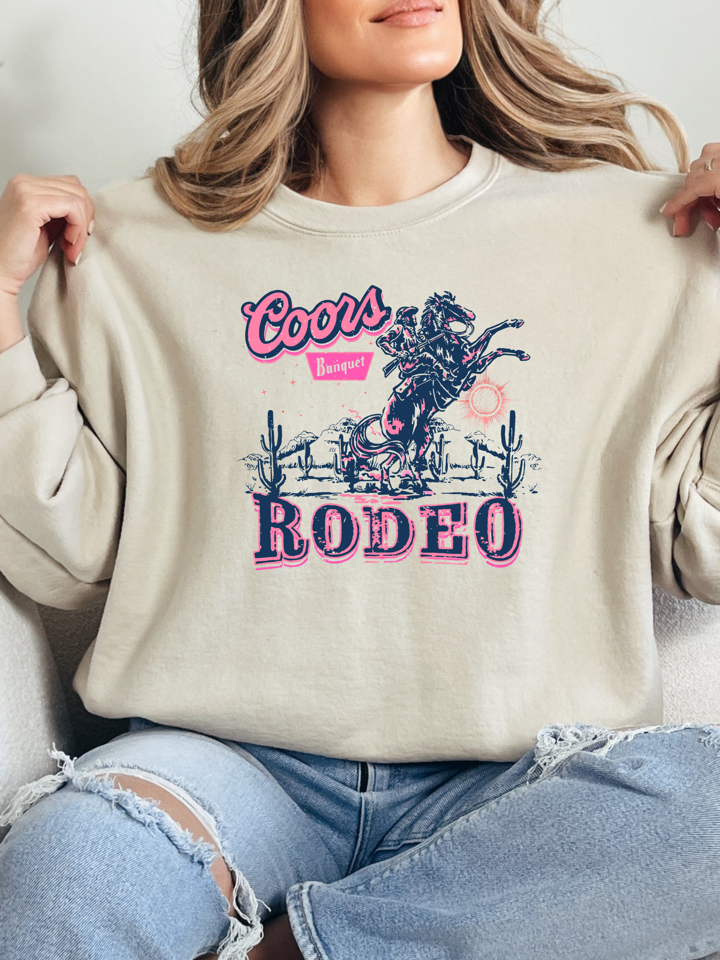 Rodeo Graphic Tee Hoodie Crewneck (3 styles to choose from)– Western Country Graphic Apparel