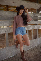 Fun in the Sun Short Bundle – Denim Shorts + Graphic Tee Outfit (1 Willow Short + 1 Graphic Tee)
