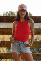 Jada Tummy Control Bodysuit – High Neck Sleeveless