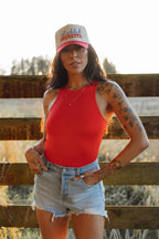 Jada Tummy Control Bodysuit – High Neck Sleeveless