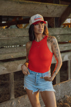 Jada Tummy Control Bodysuit – High Neck Sleeveless