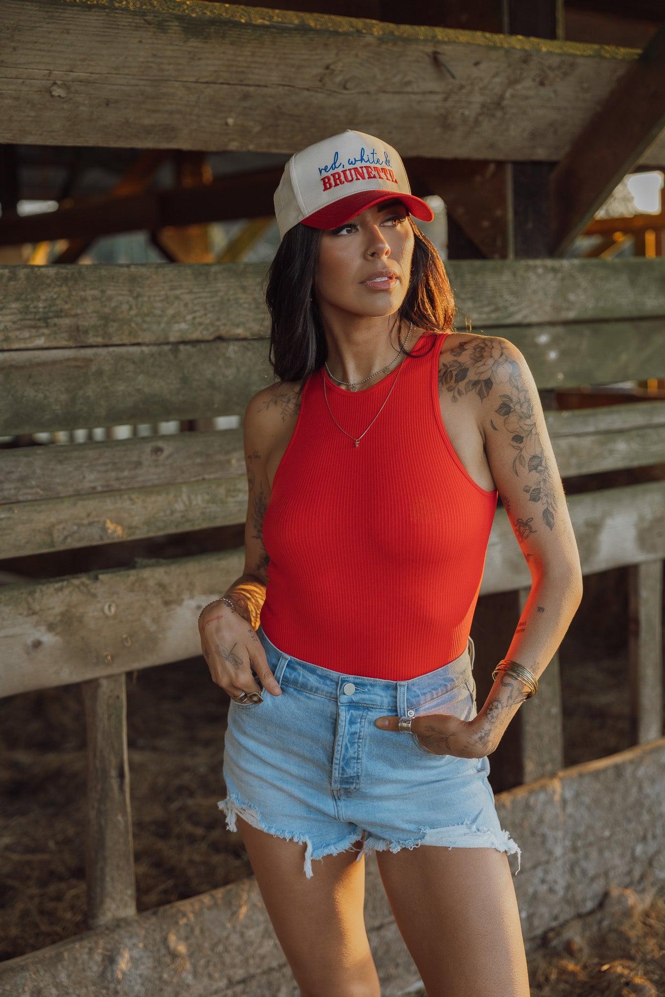 Jada Tummy Control Bodysuit – High Neck Sleeveless