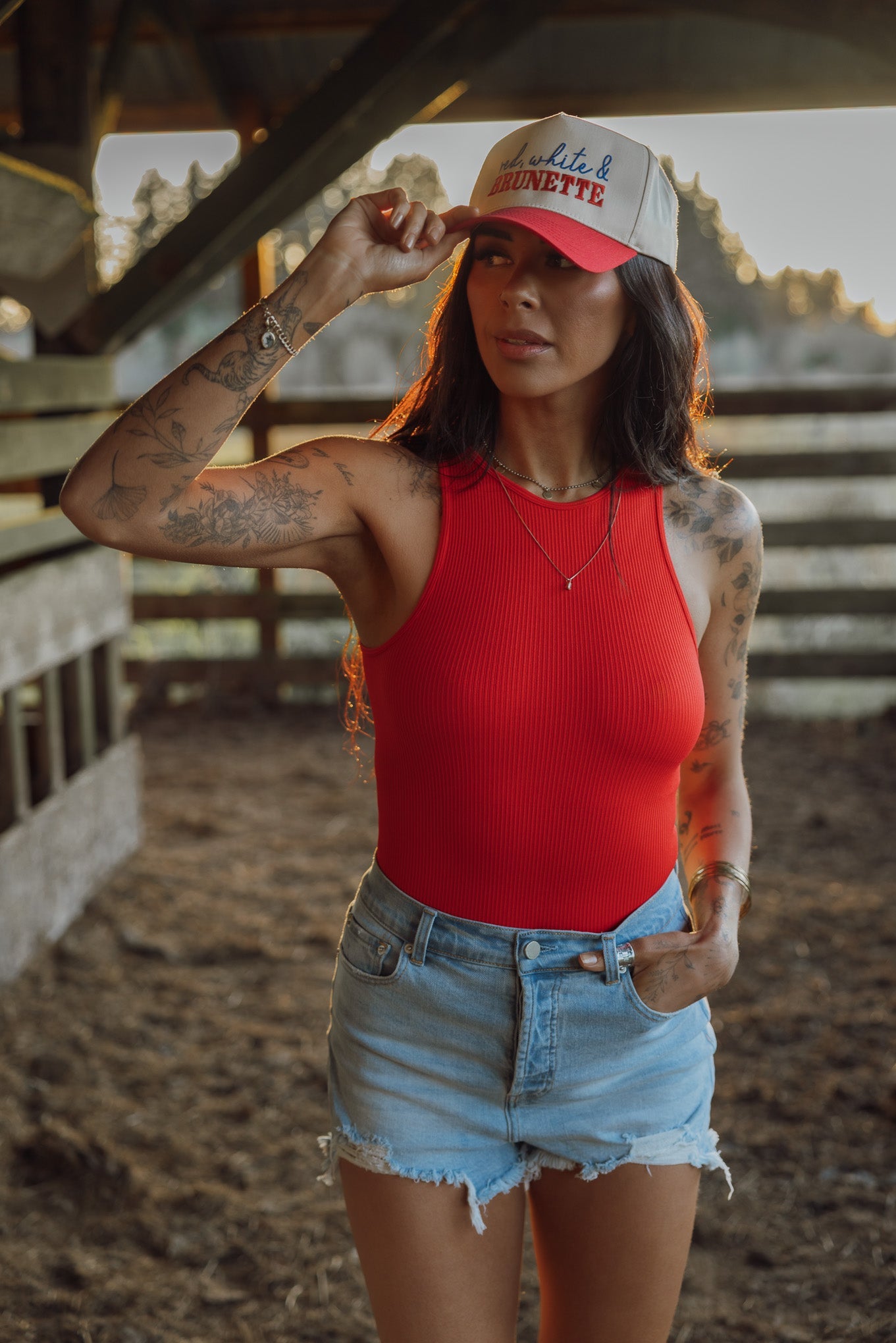 Jada Tummy Control Bodysuit – High Neck Sleeveless