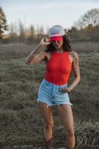 Jada Tummy Control Bodysuit – High Neck Sleeveless