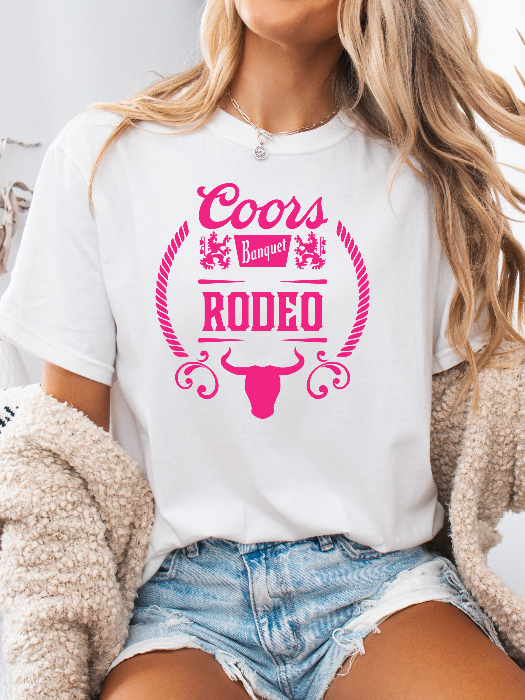 PINK Coors Graphic TShirt