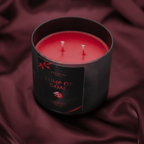 Lump of Coal Jewel Candle with Hidden Surprise Ring | Fragrant Jewels Funny Holiday Gift