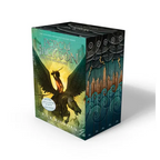 Percy Jackson and the Olympians 5 Book Paperback Boxed Set with Poster