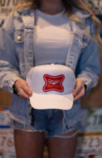Miller High Life Trucker Hat – Vintage Patch Snapback